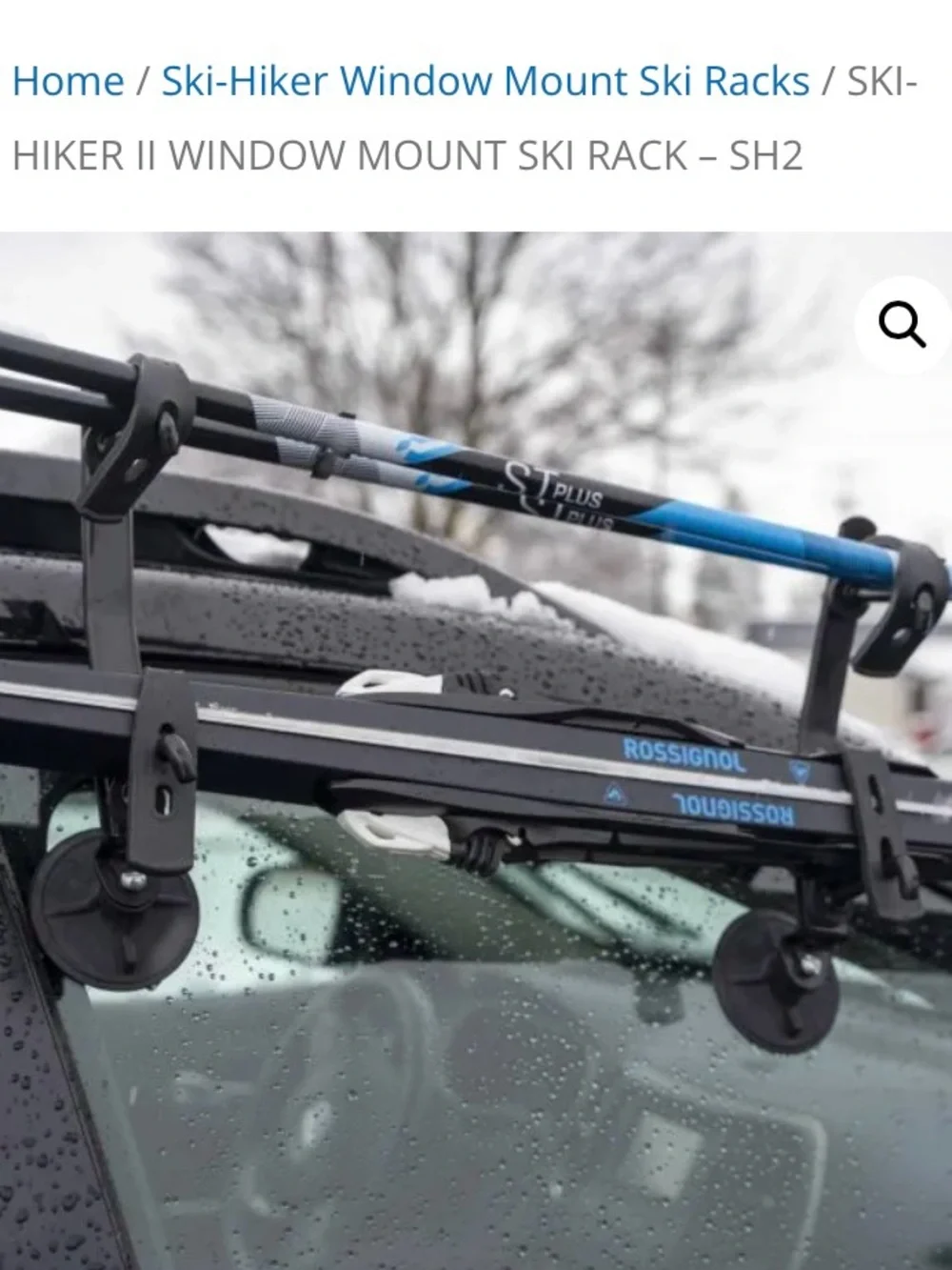 Ski-Hiker Window Mount Ski Racks / SKI-HIKER WINDOW MOUNT SKI